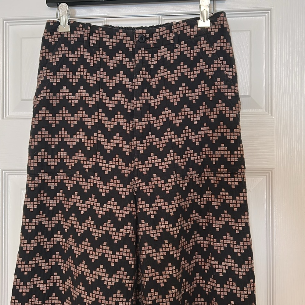 Ace & Jig Signal Pant in black herringbone - Picture 3 of 12